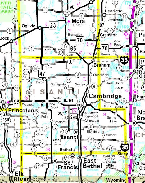 isanti county property map.